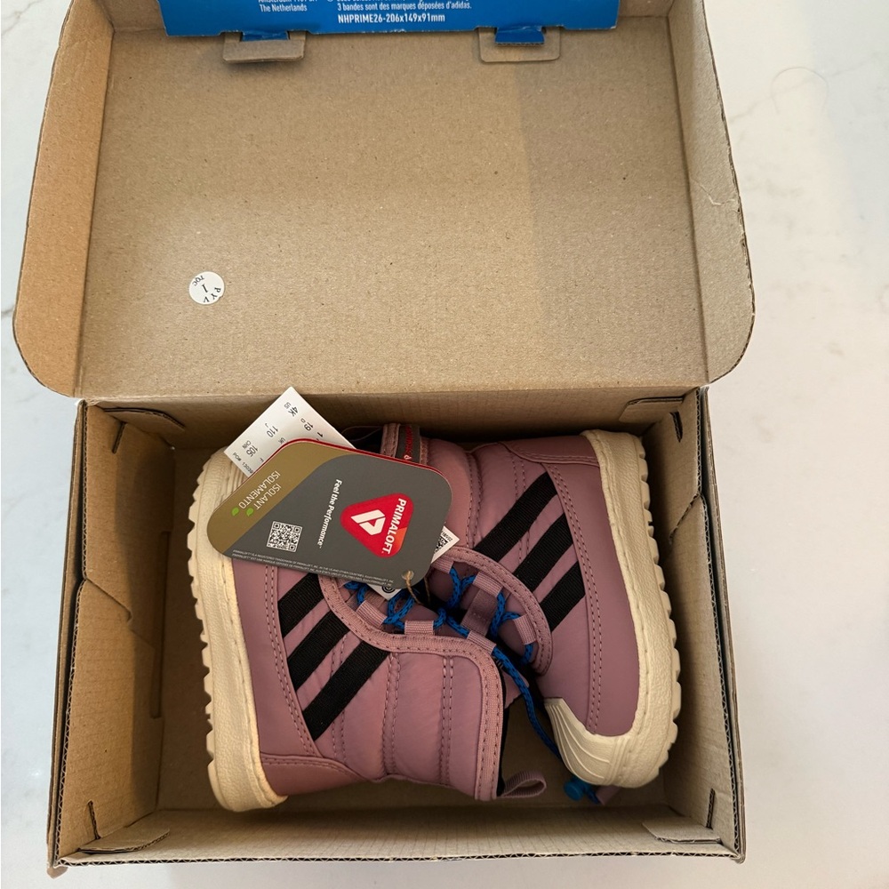 Adidas Kids Purple snowboot